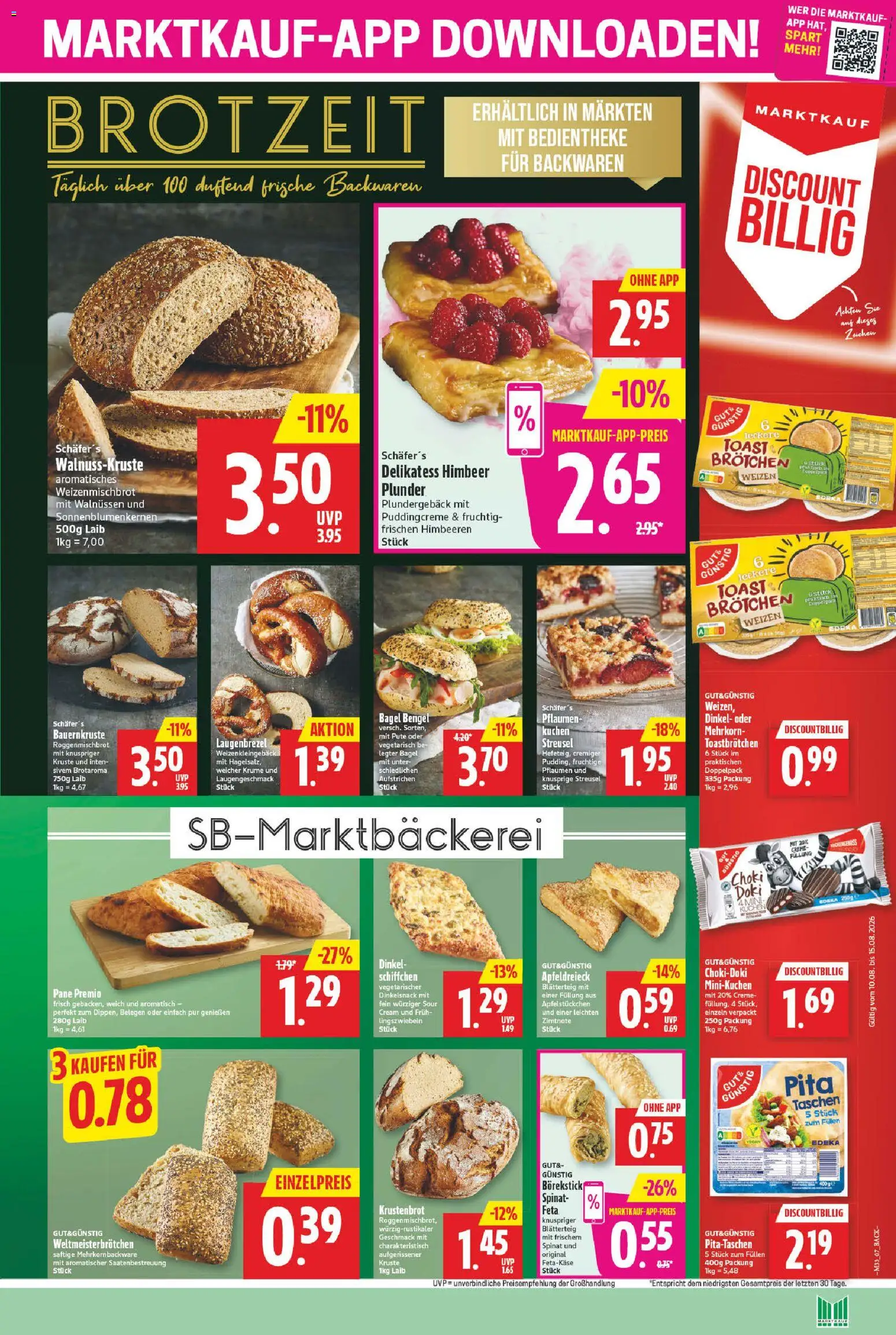 Marktkauf Prospekt – gültig ab 10.08.2026 | Seite: 7 | Produkte: Himbeeren, Pute, Creme, Kuchen