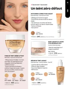 Stanhome - Prévisualisation de BASE LISSANTE À L'ACIDE HYALURONIQUE 2 EN 1, Enrichie en Acide hyaluronique. Base de maquillage 2 en 1 visage et paupières valide à partir de 23.02.2026 | Page: 85