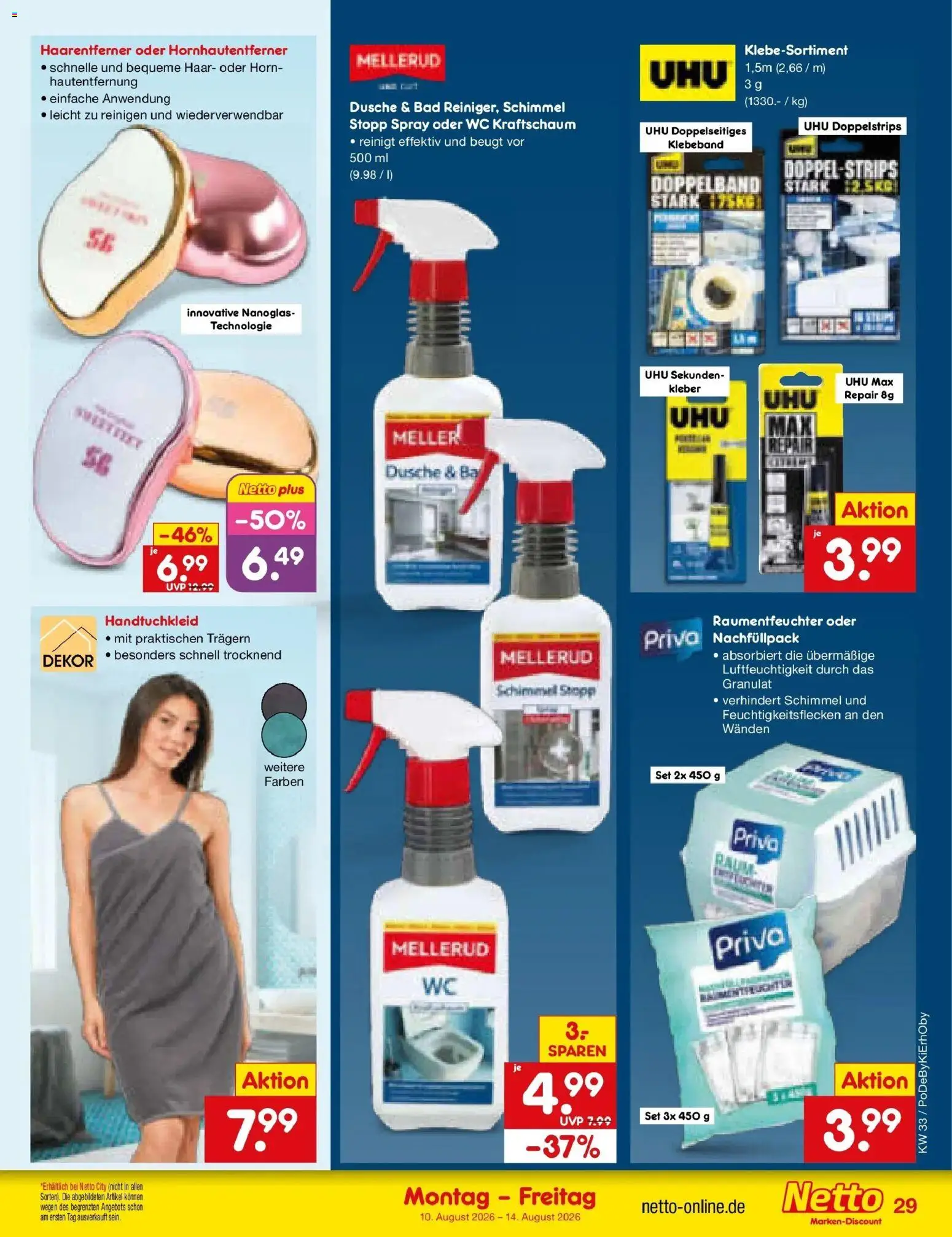 Netto Marken-Discount Prospekt Thierhaupten (ab 10.08.2026) » Angebote | Seite: 41 | Produkte: Bad, Dusche