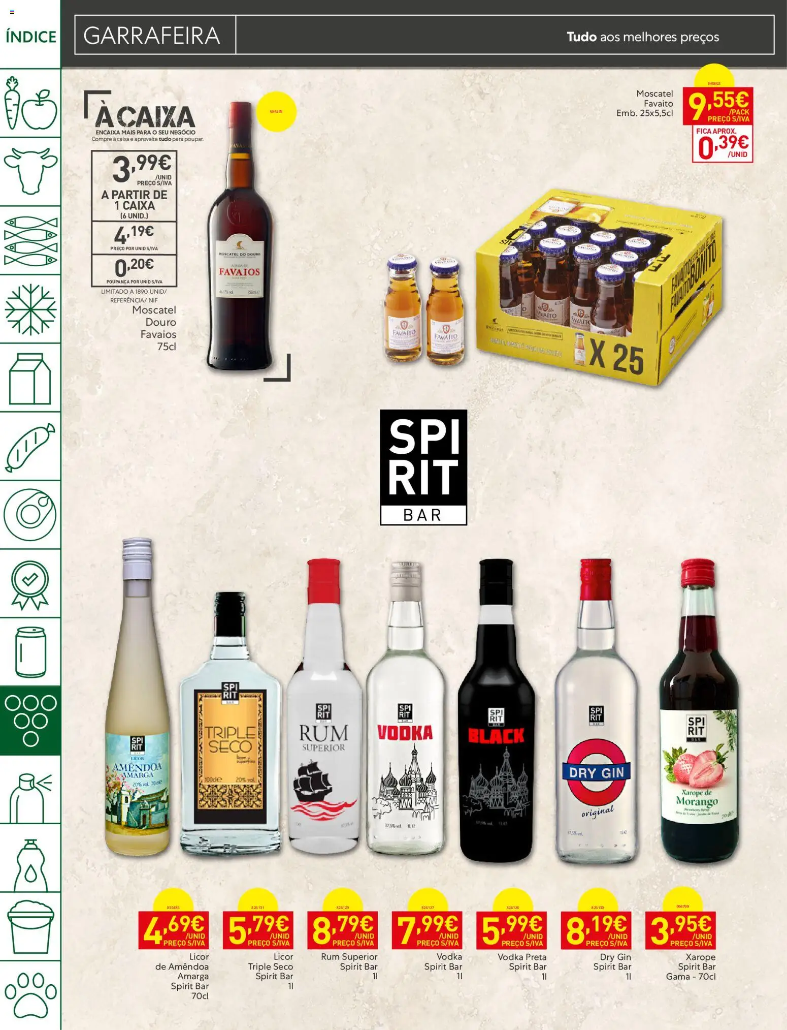 Recheio folheto Madeira │ válido de 01/09/2026 | Página: 26 | Produtos: Rum, Licor, Gin, Vodka