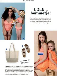 Bel&Bo folder - Voorbeeld van een folder van Bel&Bo, geldig van 27.04.2026 | Pagina: 12 | Producten: Slippers, Badpak