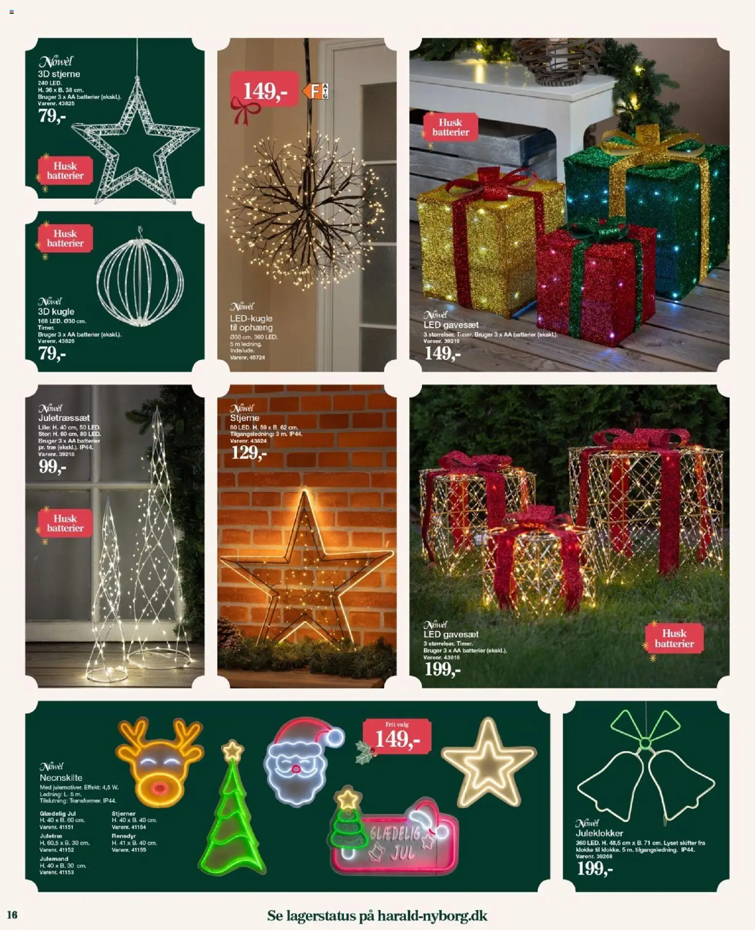 Harald Nyborg tilbudsavis – gyldig fra 12/10/2026 | Side: 16 | Produkter: Batterier