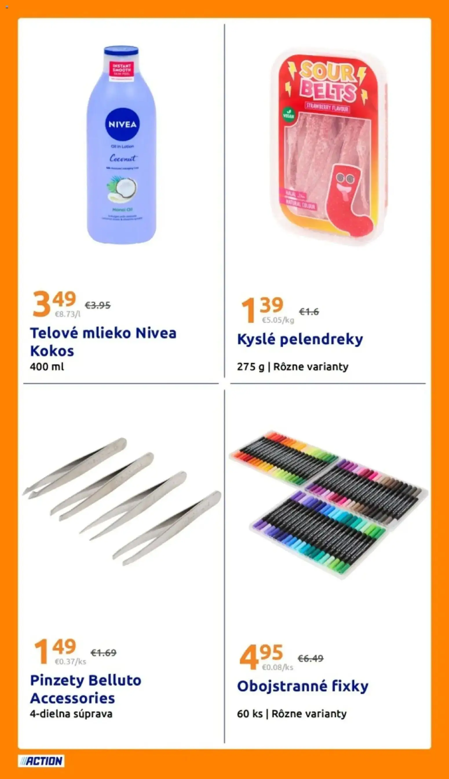 Action aktuálny leták od 26.08.2026 » aktuálna akcia | Strana: 28 | Produkty: Mlieko, Nivea, Fixky, Telové mlieko