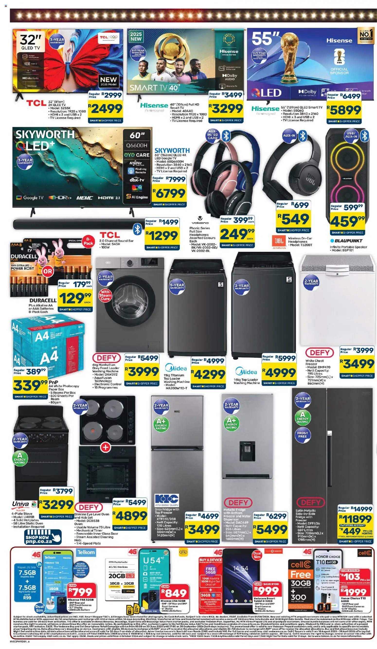 New Pick n Pay catalogue – valid from 07/09/2026 | Page: 6 | Products: Hob, Stove, Charger, Water