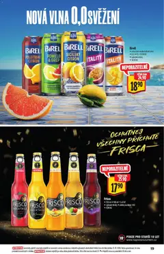 Náhled letáku BIRELL VITALITY, Mango & citron od 21.10.2026 | Strana: 19 | Produkty: Mango, Birell, Frisco, Limetka