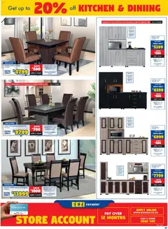 Russells specials catalogue – valid from 17/09/2026 | Page: 9 | Products: Kitchen unit, Dining room suite, Dinette set