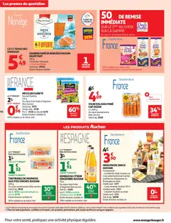 Auchan Ménage rentrée hypers - Voorbeeld van een folder van Auchan, geldig van 08/09/2026 | Pagina: 40 | Producten: Sandwich, Dessert, La, Box