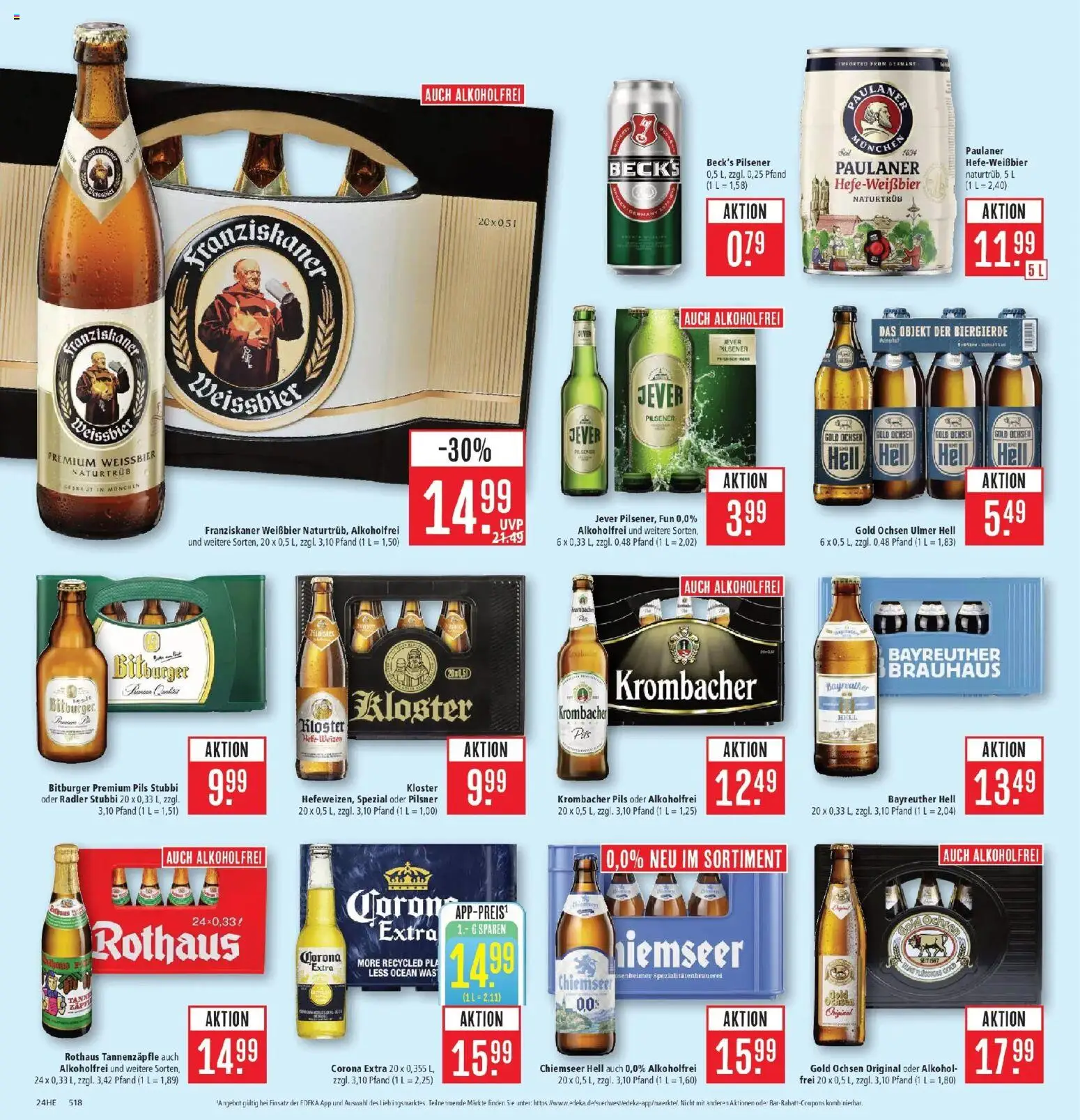 Marktkauf Prospekt Heidenheim (ab 14.09.2026) » Angebote online | Seite: 28 | Produkte: Weißbier, Pils, Radler, Alkohol