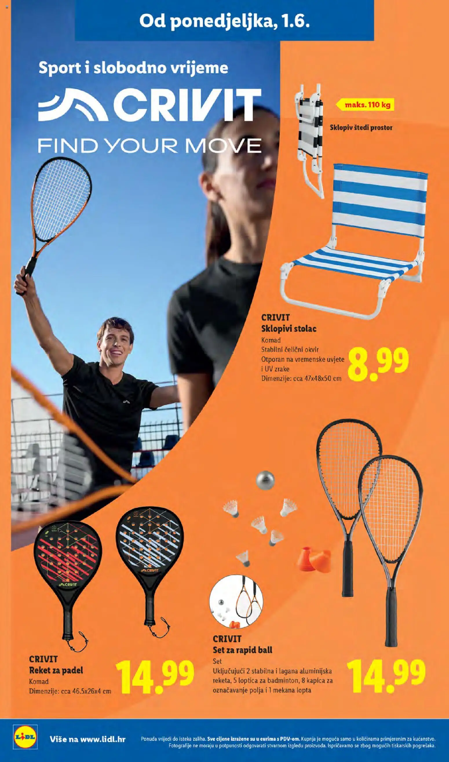 Lidl katalog | vrijedi od 01.06.2026 | Stranica: 34 | Proizvodi: Lopta