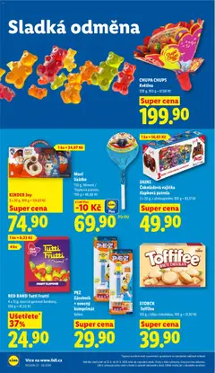 Náhled letáku KINDER Joy, 3 x 20 g, 100 g = 124,83 Kč od 22.06.2026 | Strana: 16