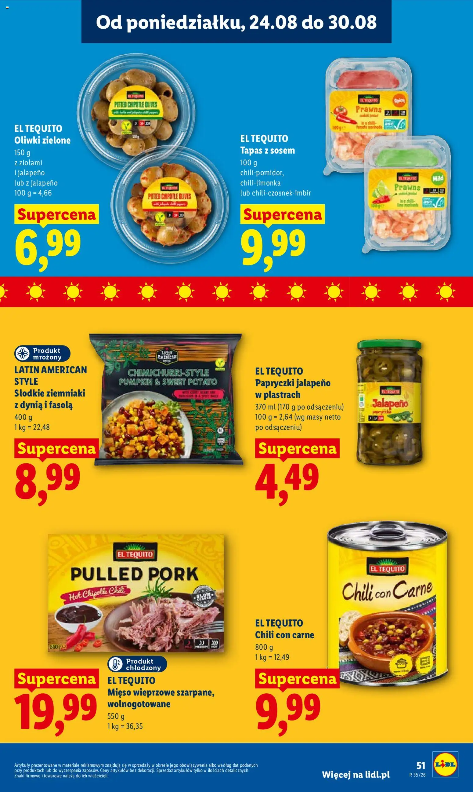 Lidl Polsko leták od 24.08.2026 | Strana: 63 | Produkty: Tapas