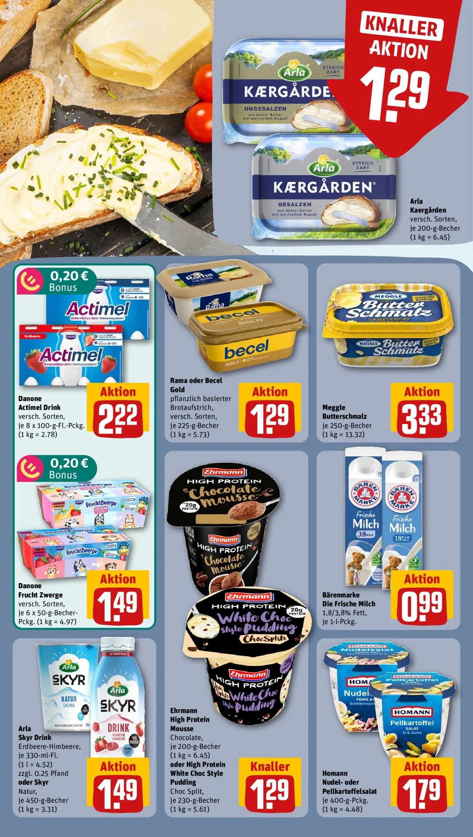 Rewe ihr Kaufpark Prospekt – gültig ab 02.11.2026 | Seite: 15 | Produkte: Actimel, Rama, Rapsöl, Skyr