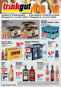 Trinkgut - trinkgut: Wochenangebote ab 05.10.2026 gültig