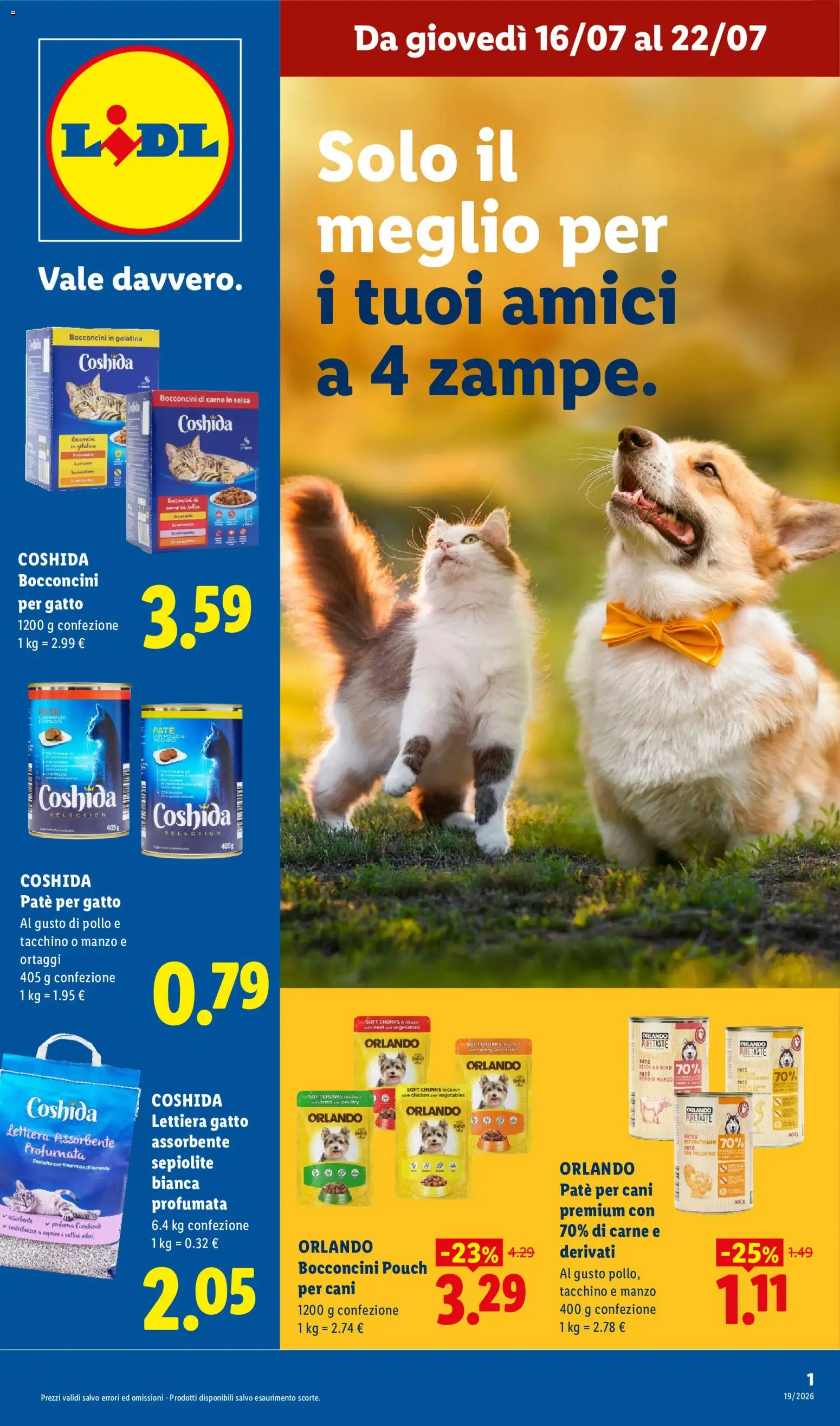 Nuovo volantino LIDL dal 16/07/2026﻿ catalogue cover
