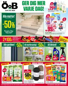 ÖoB erbjudanden - Förhandsvisning av reklamblad från butik ÖoB aktuell från 22/06/2026