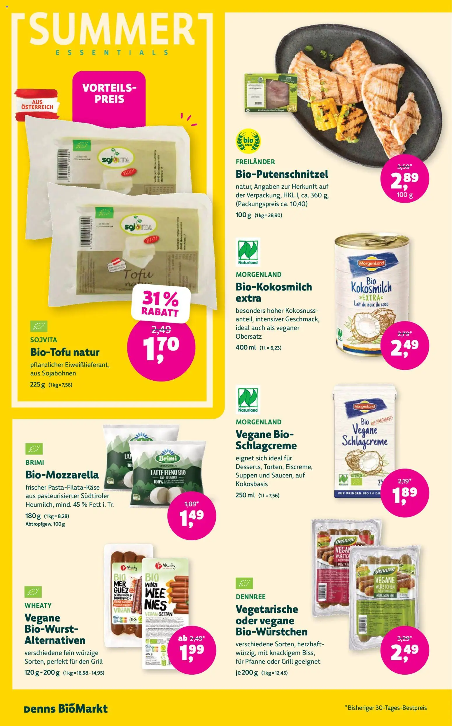 Denns BioMarkt Angebote gültig ab 01.07.2026 | Seite: 8 | Produkte: Grill