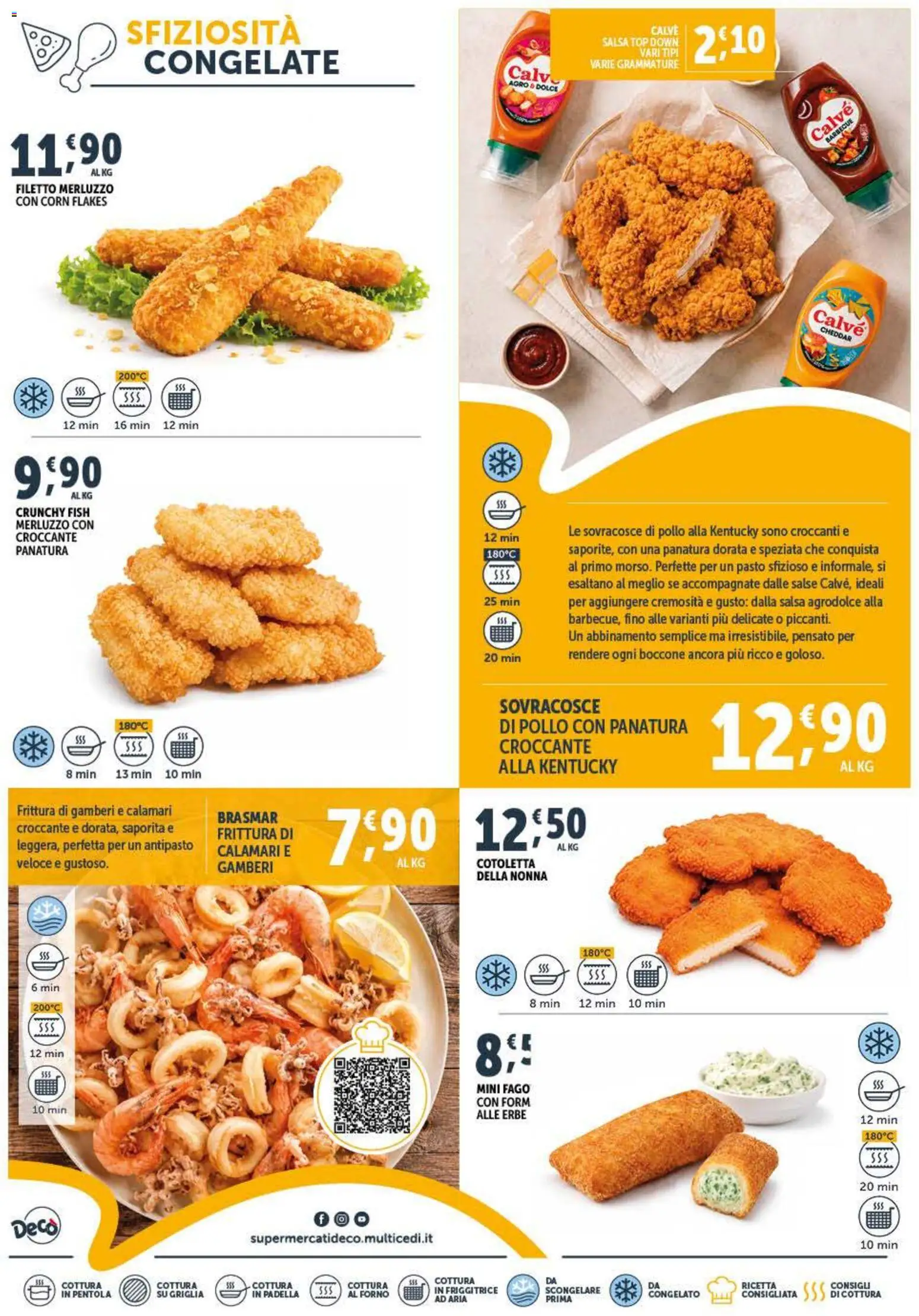 Volantino Decò del 20.05.2026 | Pagina: 3 | Prodotti: Pollo, Gamberi, Top, Friggitrice