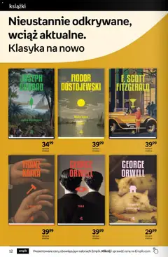 Pogląd oferty "Empik promocje" - ważna od 09.09.2026 | Strona: 12 | Produkty: Gracz, Książki