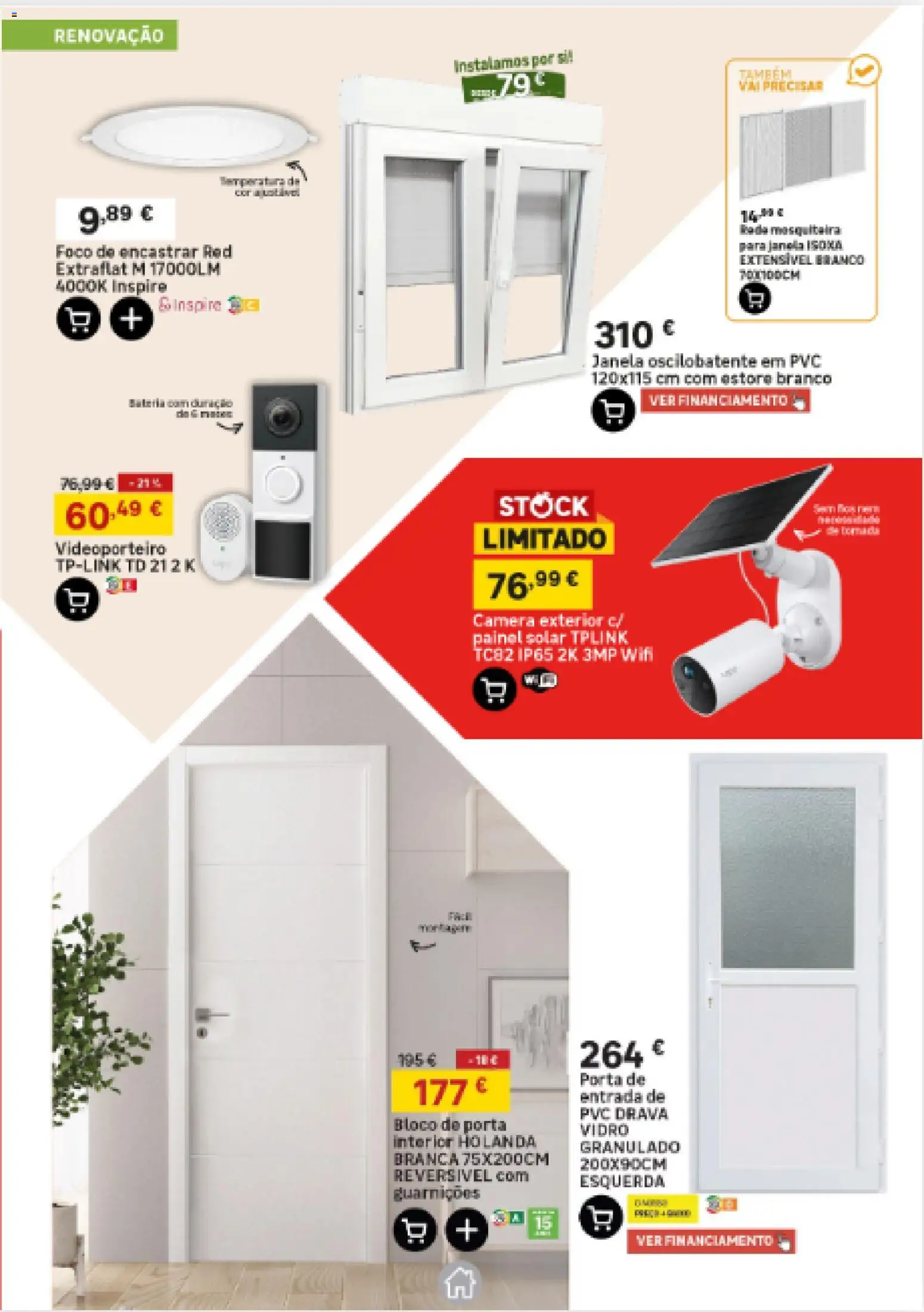 Leroy Merlin Arquipélago da Madeira │ válido de 30.04.2026 | Página: 19 | Produtos: Porta, Câmera, Janela