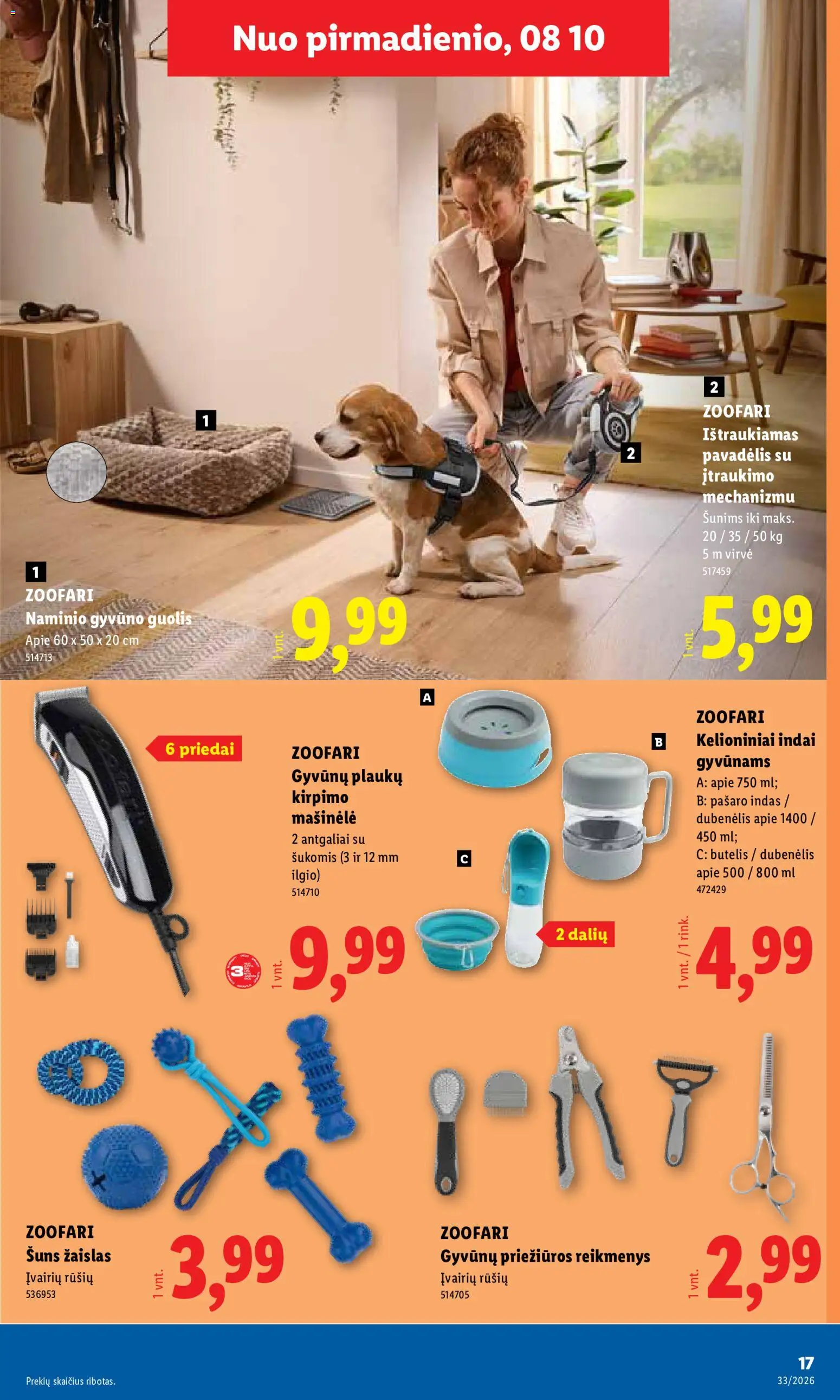 LIDL akcijos nuo 2026.08.10 | Puslapis: 17 | Prekių: Indai