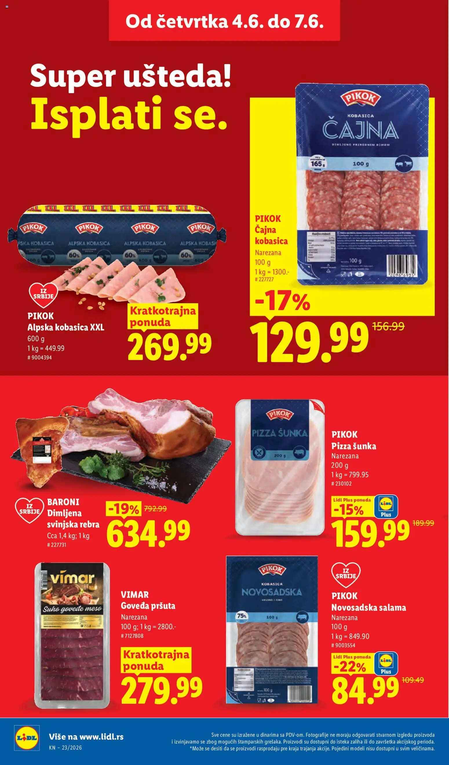 Lidl katalog - važi od 04.06.2026 | Strana: 22