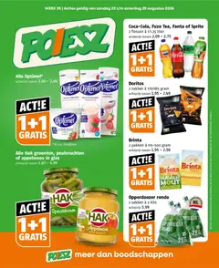 Poiesz folder - Voorbeeld van een folder van Poiesz, geldig van 23-08-2026