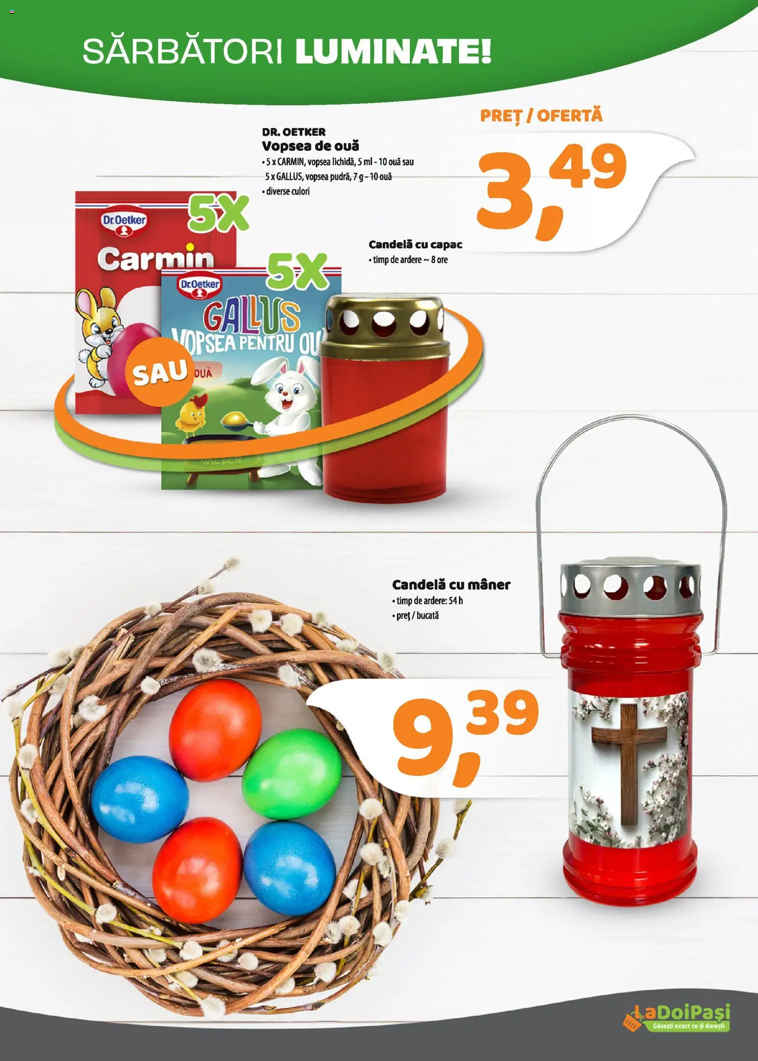 Noul catalog LaDoiPași – valabil de la 01.04.2026 | Pagină: 11 | Produse: Vopsea, Mâner, Ouă