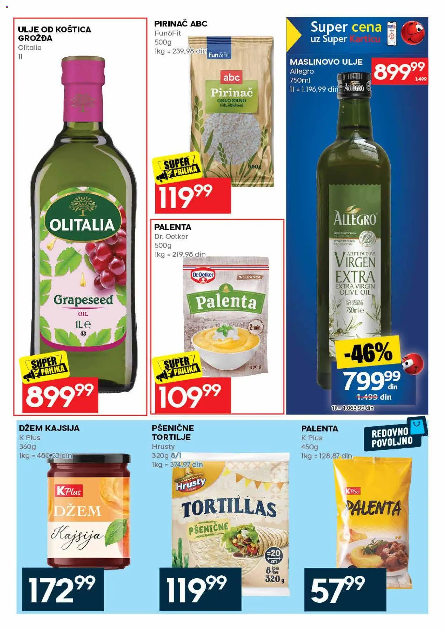 Roda katalog - važi od 31.08.2026 | Strana: 35 | Proizvode: Palenta, Dzem, Ulje, Tortilje