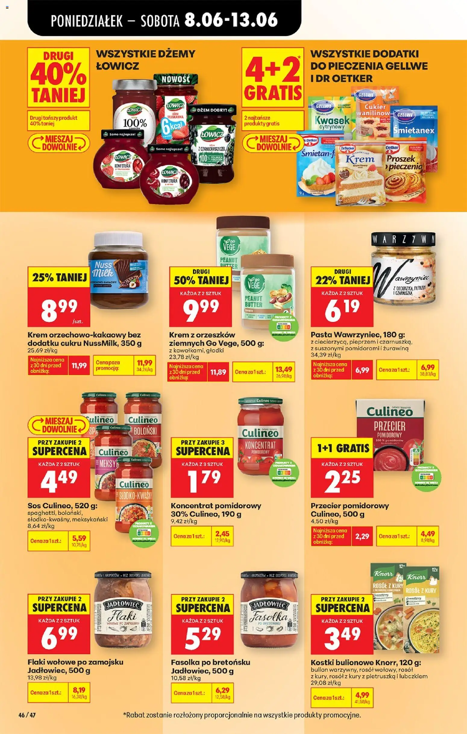 Biedronka Polsko leták od 08.06.2026 | Strana: 56 | Produkty: Džem, Krém, PC, Knorr