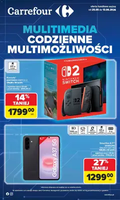 Pogląd oferty "Carrefour gazetka - Multimedia" - ważna od 25.05.2026