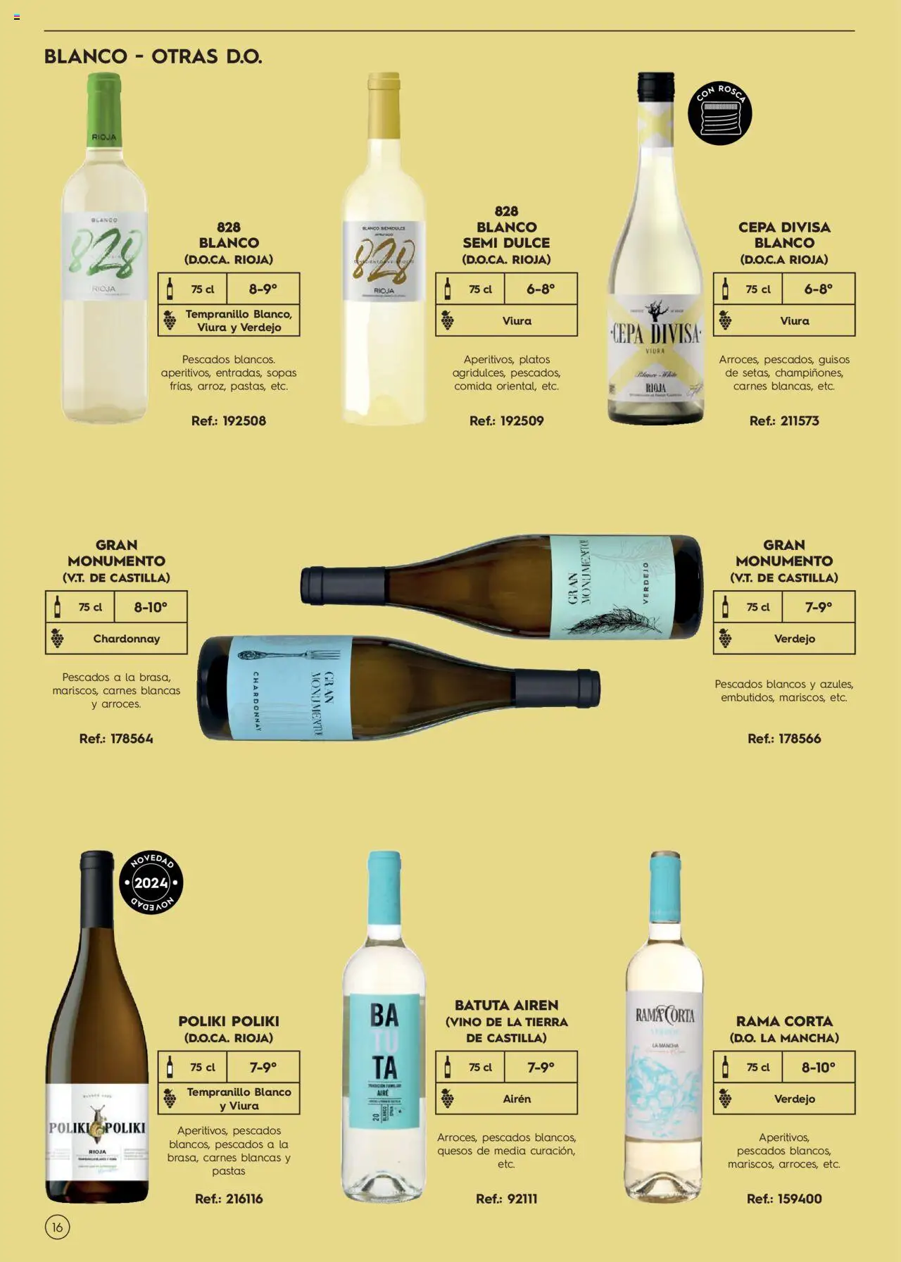 Makro Guia de vinos │ válido desde el 02/01/2025 | Página: 16 | Productos: Vino