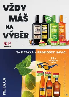 Náhled letáku Ratio leták od 01.07.2026 | Strana: 77 | Produkty: Brýle, Metaxa, Fernet, Sluneční brýle
