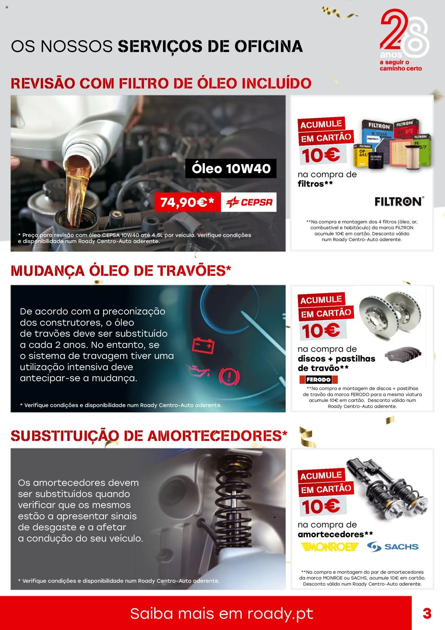 Roady folheto │ válido de 28.05.2026 | Página: 3 | Produtos: Óleo