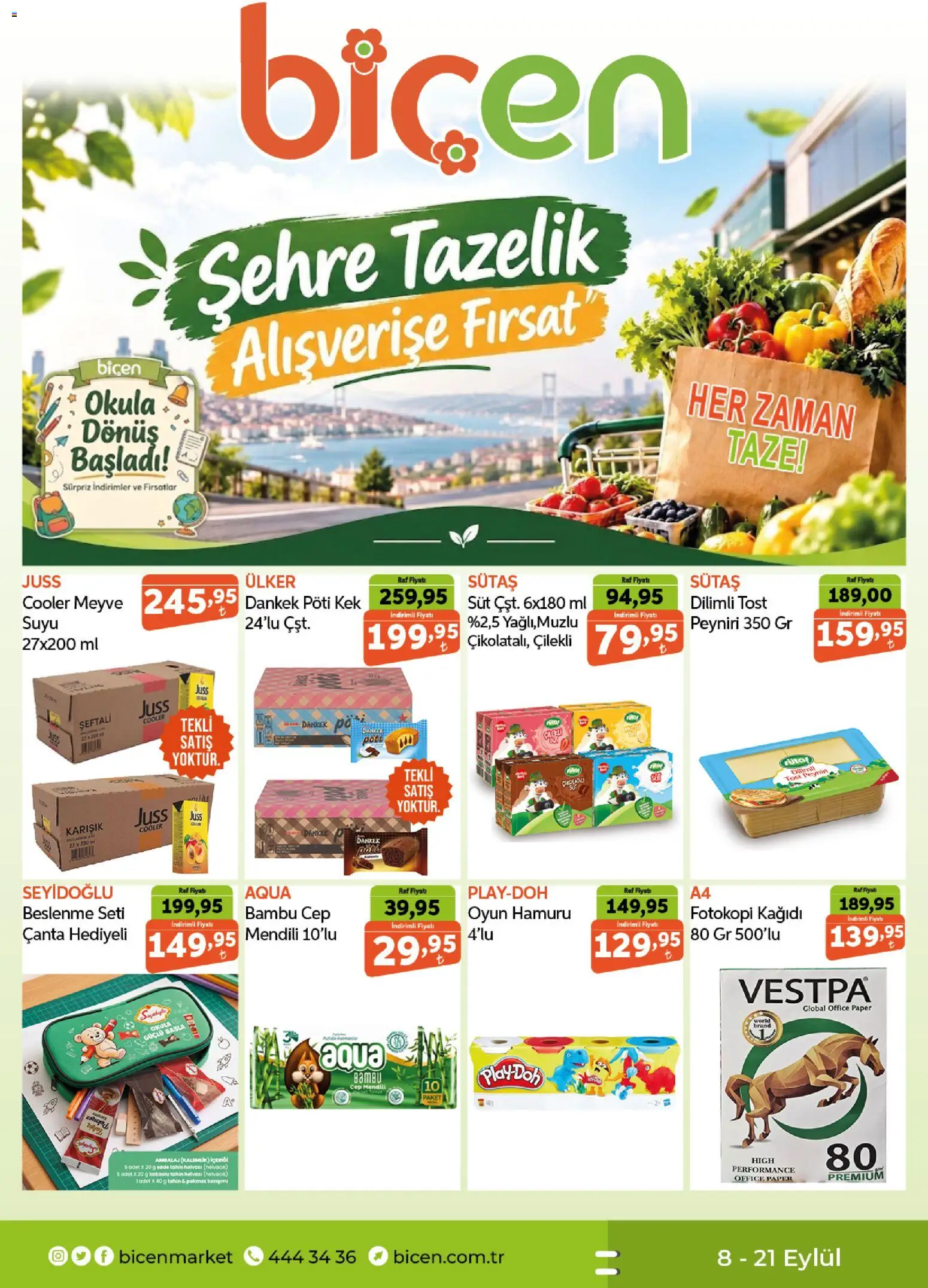Biçen Market Katalog - 08 Eylül 2026 tarihinden itibaren geçerlidir | Sayfa: 1 | Ürünler: Raf, Meyve, Oyun hamuru, Çanta