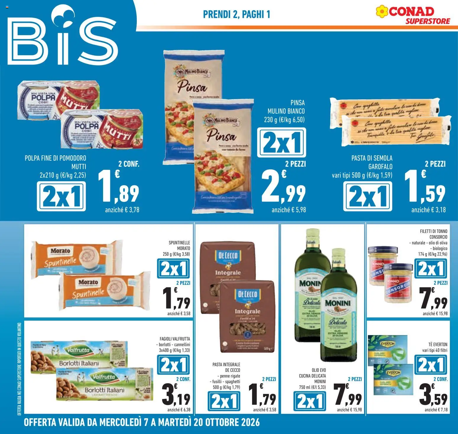 Volantino Conad del 07/10/2026 | Pagina: 14