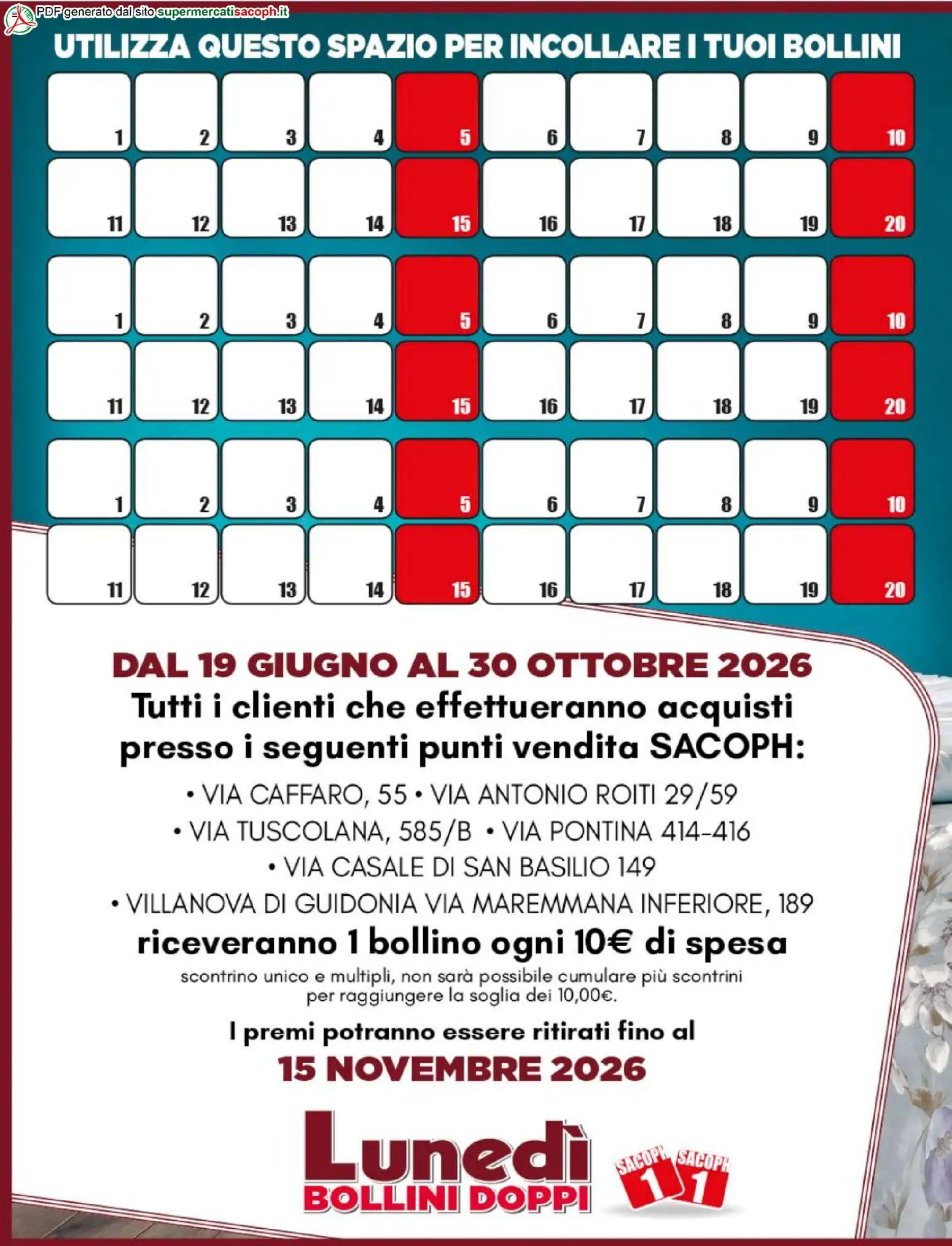Volantino Sacoph del 19/06/2026 | Pagina: 4