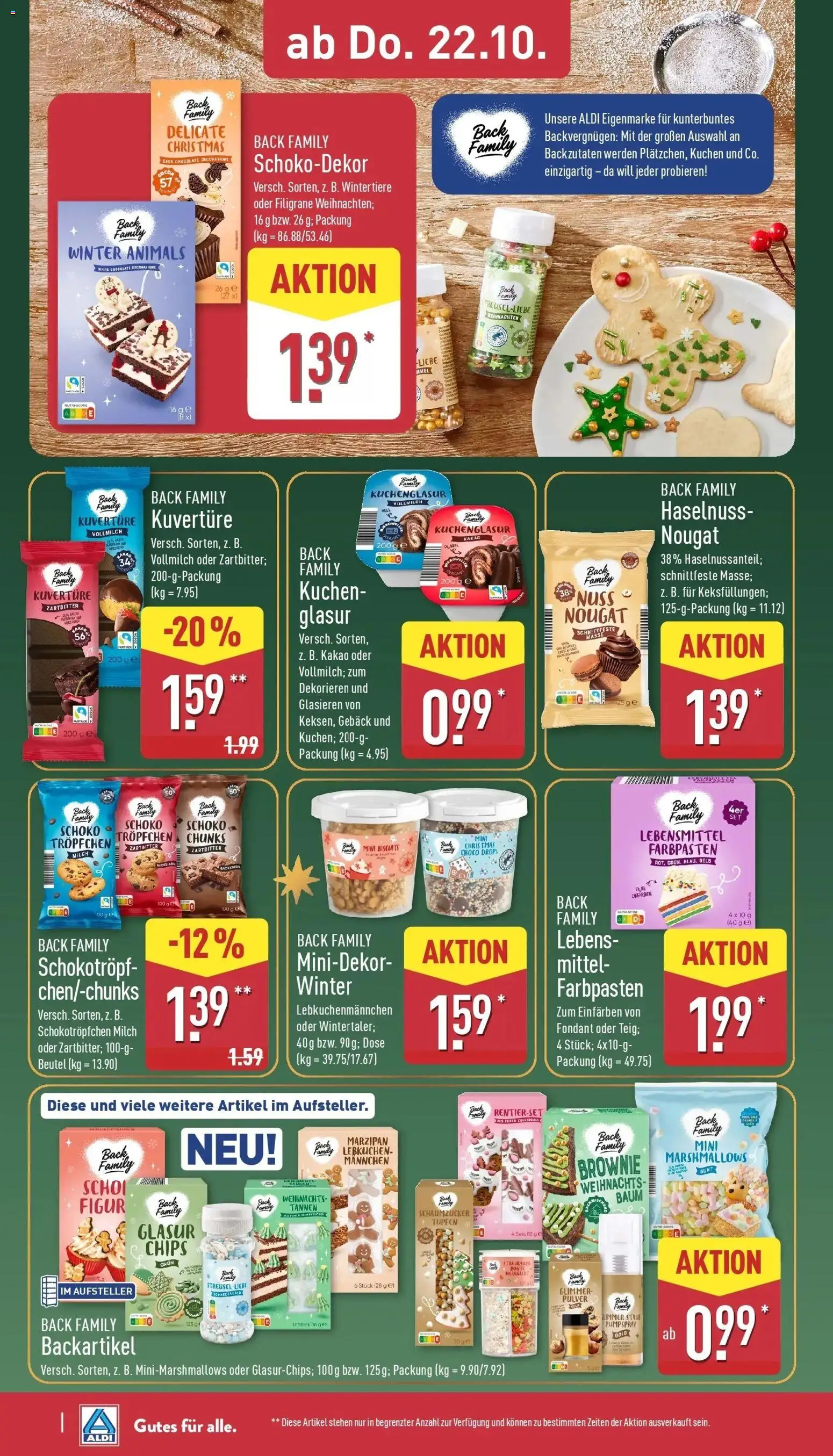 Aldi Aktueller Prospekt (ab 19.10.2026) » Angebote Online | Seite: 28 | Produkte: Milch, Kuchen, Chips