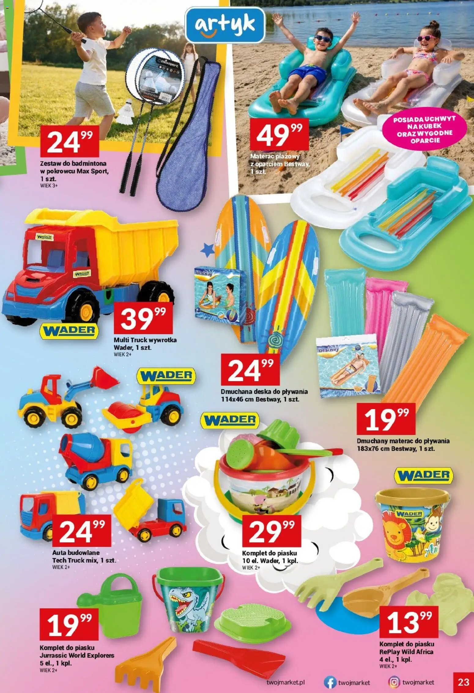 Twój Market gazetka od 20.05.2026 | Strona: 23 | Produkty: Materac
