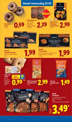 Lidl folder - Voorbeeld van een folder van Lidl, geldig van 19-10-2026 | Pagina: 20 | Producten: Chocolade, Roomboter, Popcorn, Rundvlees