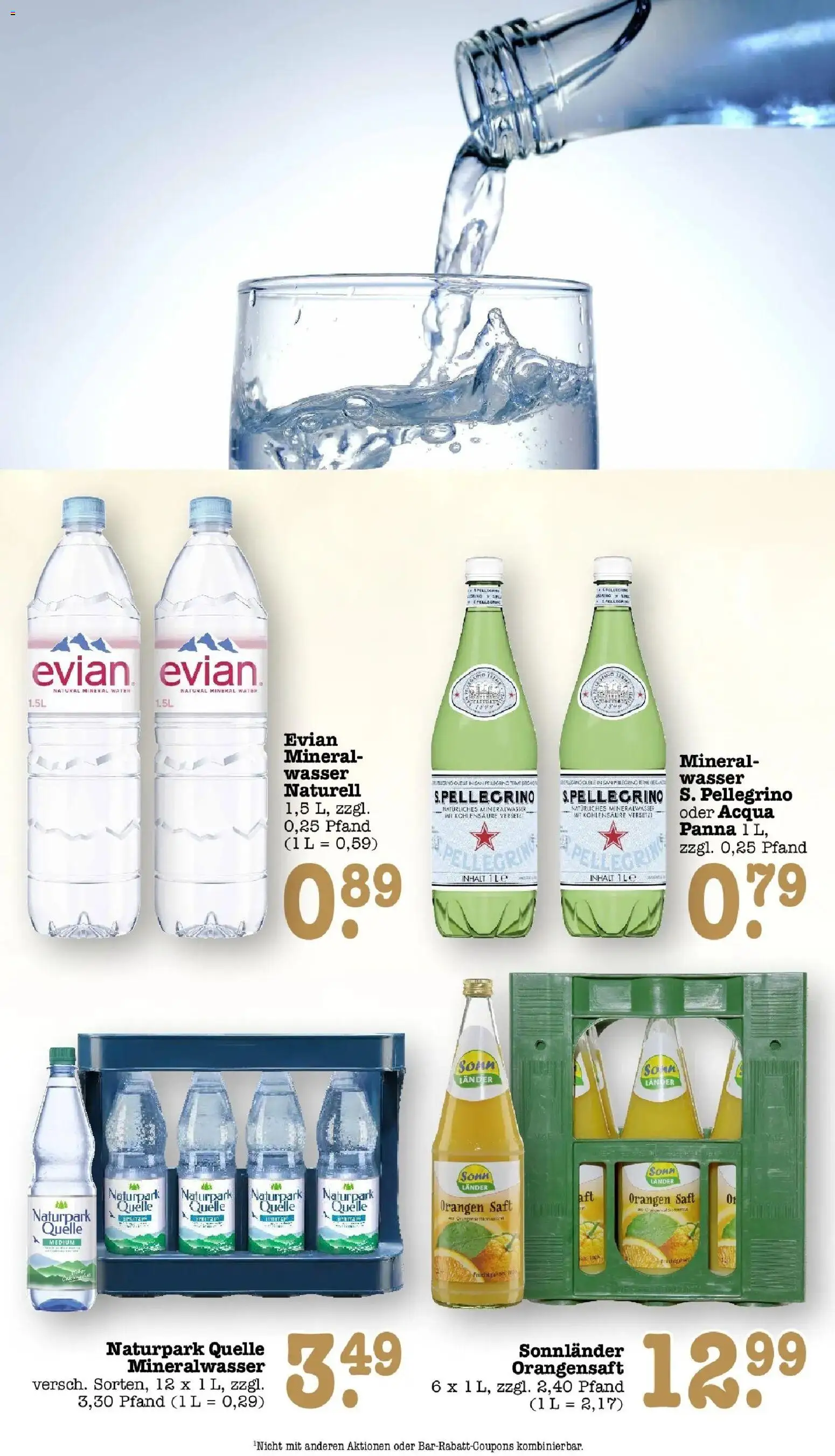 Edeka Prospekt Offenbach (ab 21.09.2026) » Angebote Online | Seite: 46 | Produkte: Orangen, Orangensaft, Mineralwasser, Saft