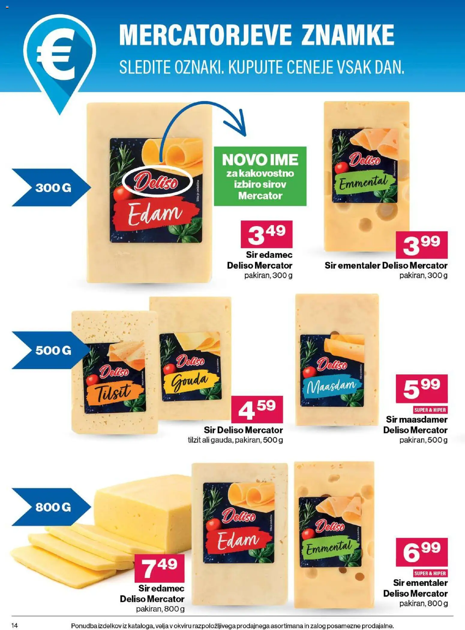 Novi Mercator katalog ponudbe – veljaven od 06.08.2026 | Stran: 14