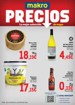 Vista previa Makro Precios Levante II válido desde el 18.05.2026
