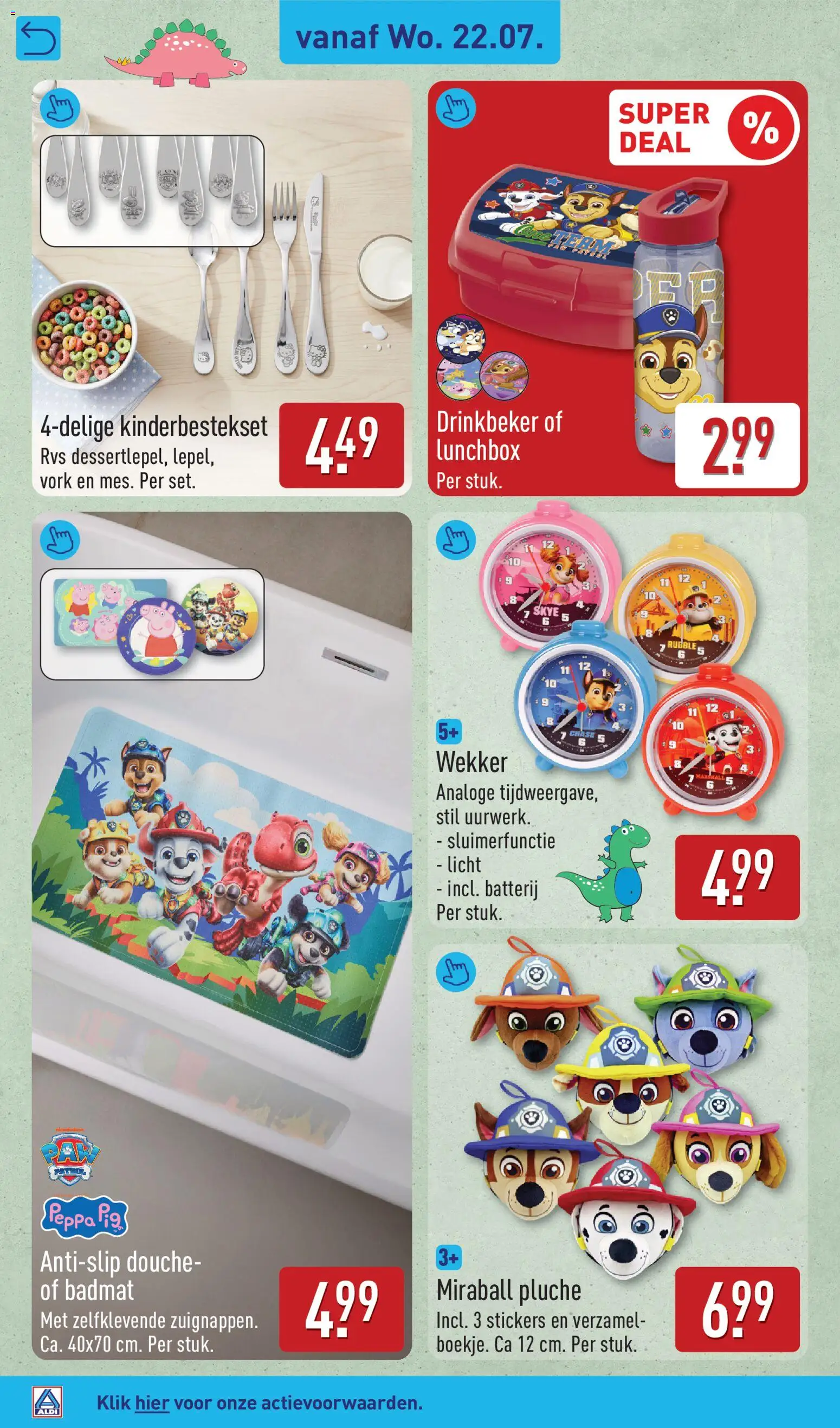 {H1} | Pagina: 44 | Producten: Wekker, Badmat, Stickers, Douche