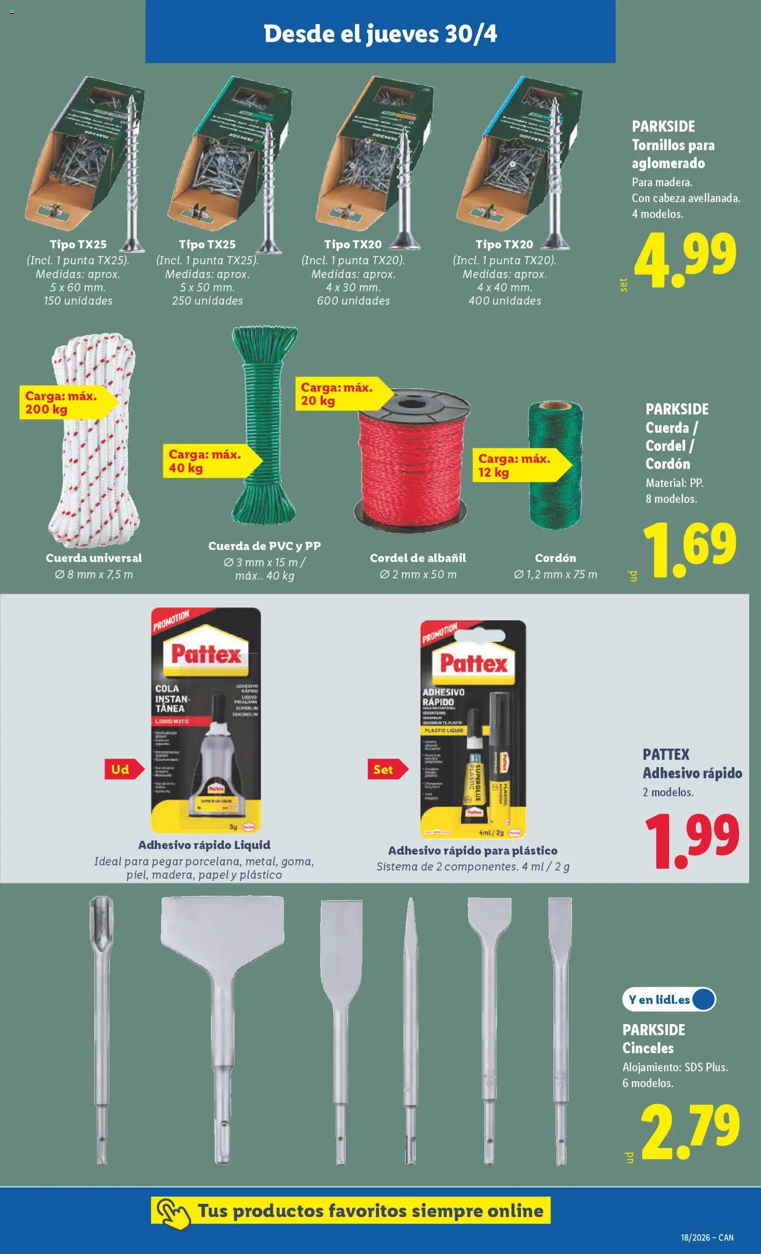 Lidl folleto de bazar │ válido desde el 27.04.2026 | Página: 27