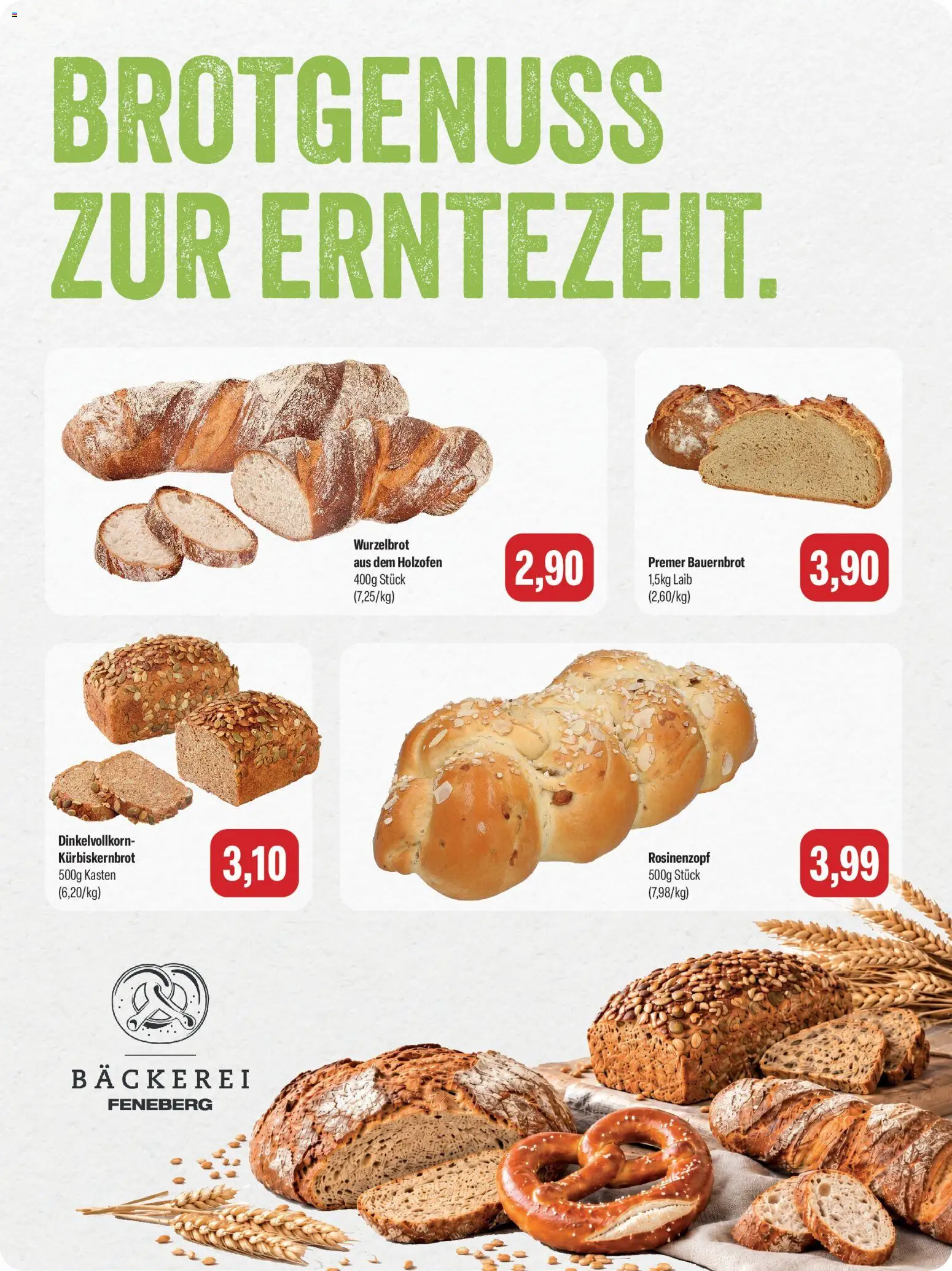 Feneberg Angebote – gültig ab 28.09.2026 | Seite: 4 | Produkte: Bäckerei