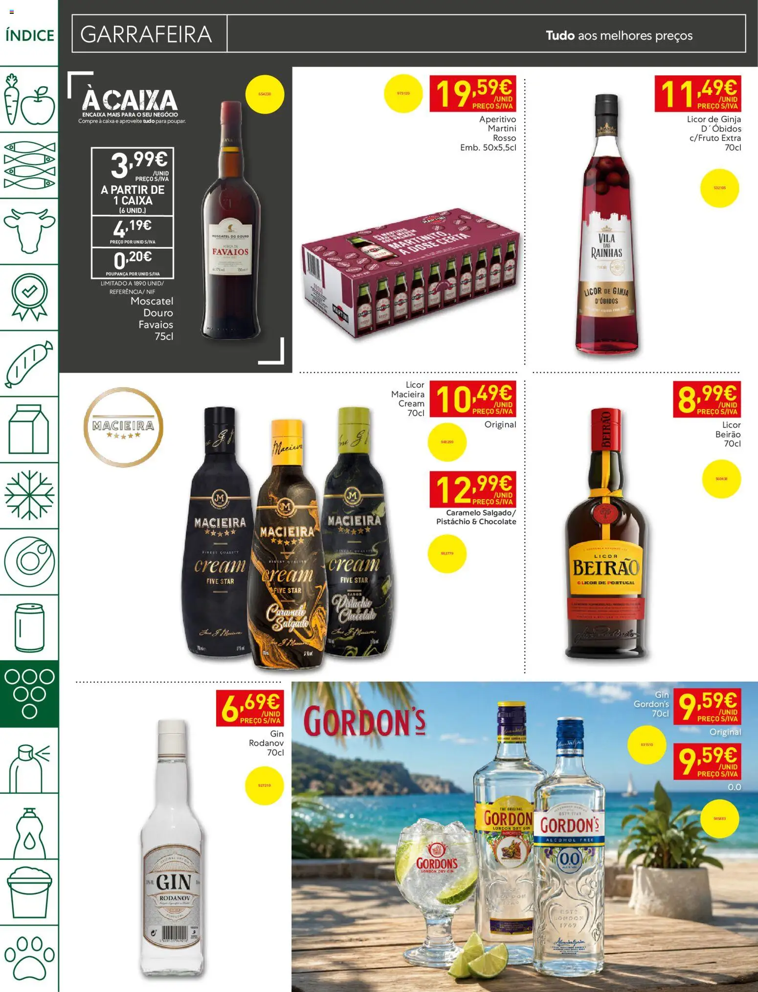 Recheio folheto Madeira │ válido de 09.06.2026 | Página: 30 | Produtos: Licor, Caixa, Chocolate, Gin