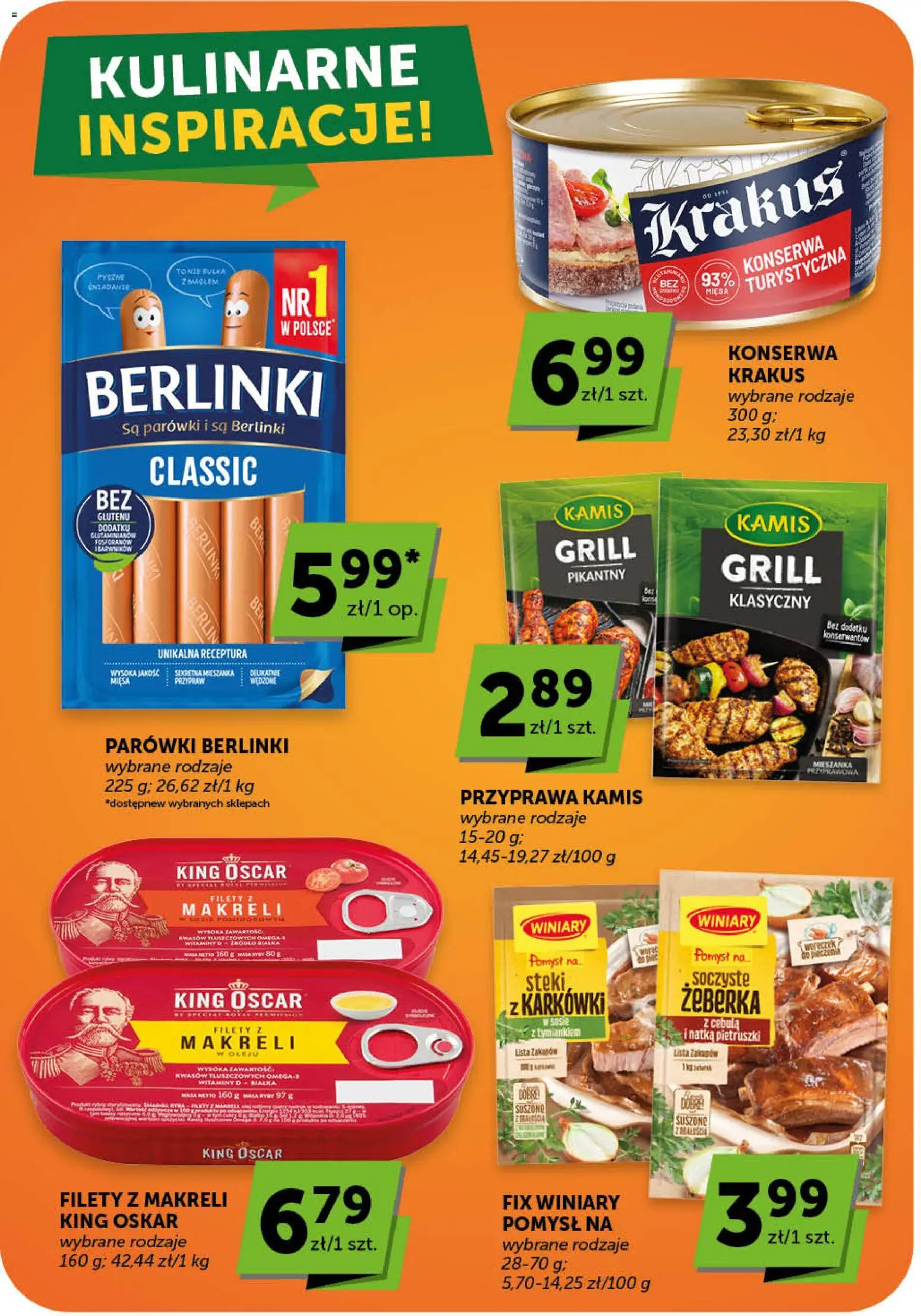 Euro Sklep gazetka - Market od 28.05.2026 | Strona: 23 | Produkty: Parówki berlinki, Grill, Parówki