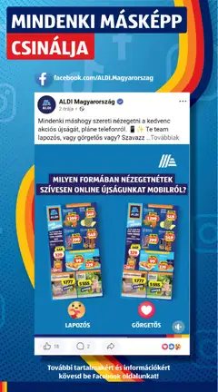 Aldi akciós újság - amely érvényes a következő dátumtól: 2026.07.16. | Oldal: 36 | Termékek: Asztal, Tej, Bulgur, Pogácsa
