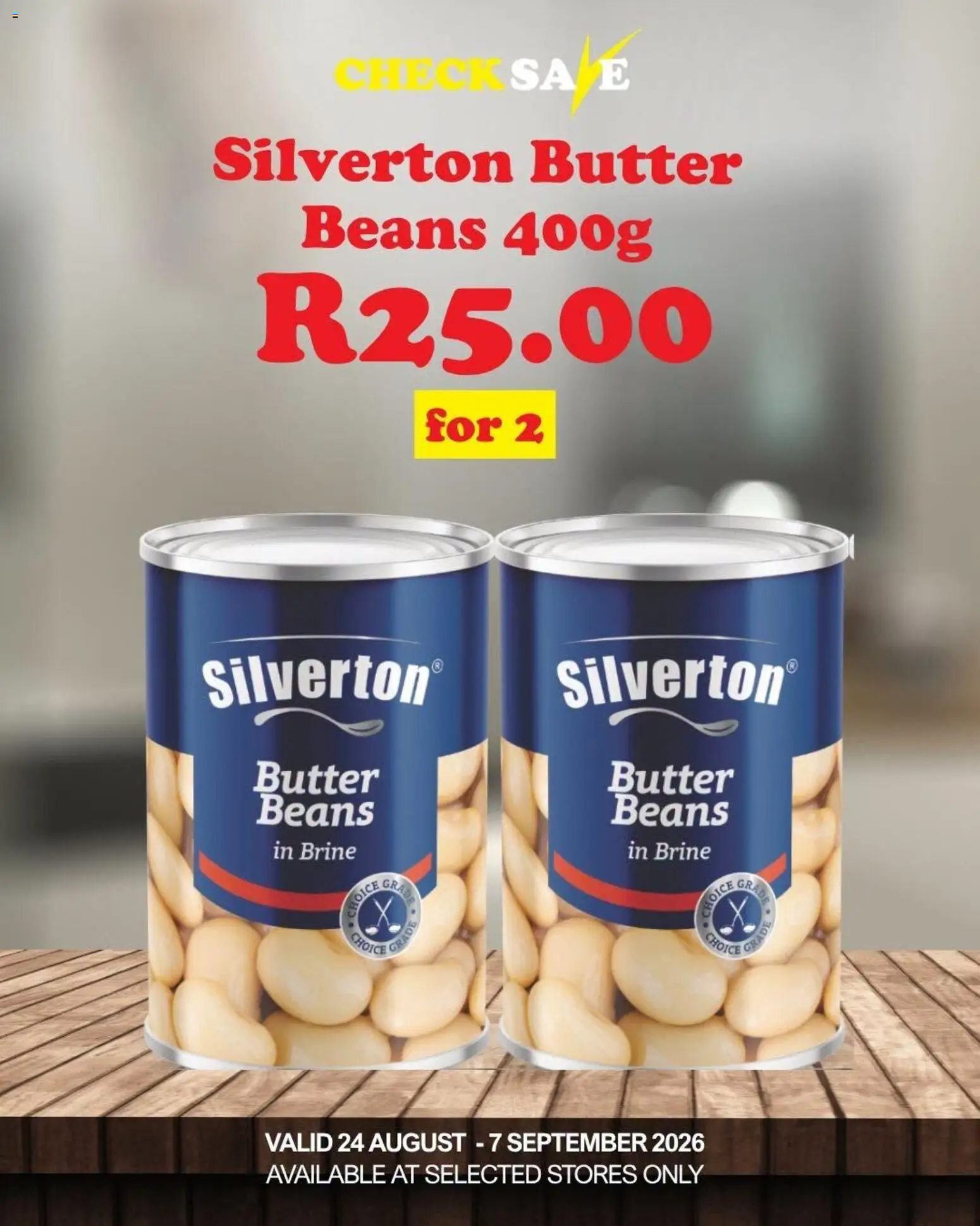 New Check Save catalogue – valid from 24/08/2026 | Page: 7 | Products: Beans, Butter