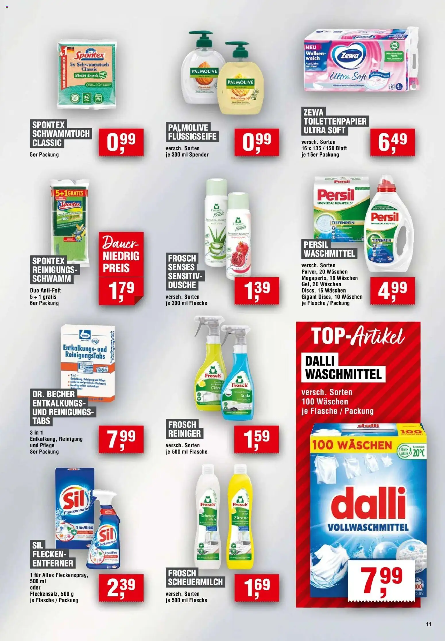 Edeka Prospekt Freudenstadt (ab 13.08.2026) » Angebote Online | Seite: 11 | Produkte: Dusche, Tür, Zitrone, Toilettenpapier